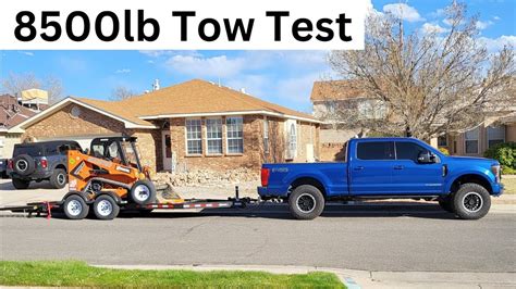 f250 towing skid steer|Truck for Towing Mini.